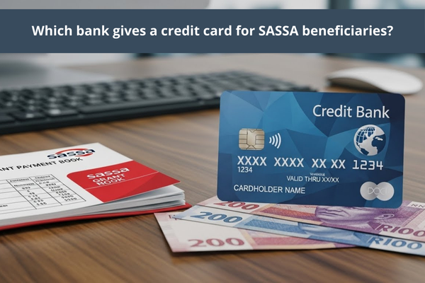 Which bank gives a credit card for SASSA beneficiaries?