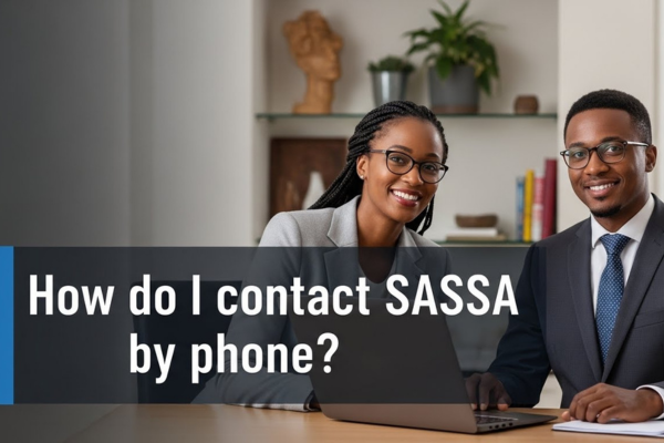 How do I contact SASSA by phone?